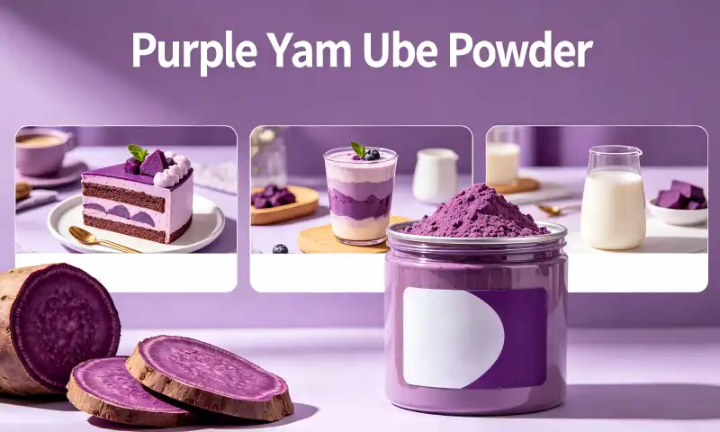 Why Are Food Brands Investing in Purple Yam Ube Powder?